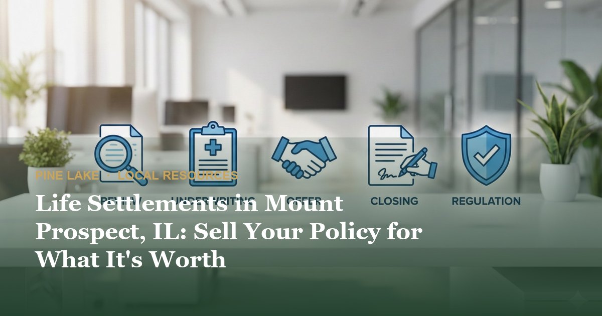 Life Settlements in Mount Prospect, IL: Sell Your Policy for What It's Worth