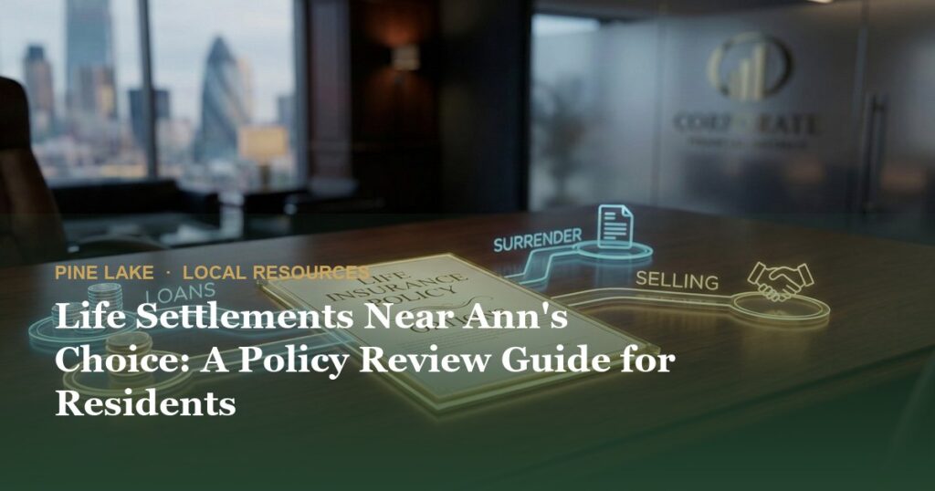 Life Settlements Near Ann’s Choice: A Policy Review Guide for Residents