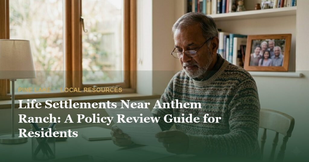 Life Settlements Near Anthem Ranch: A Policy Review Guide for Residents