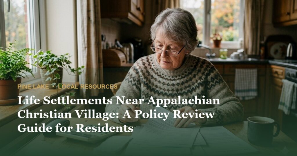 Life Settlements Near Appalachian Christian Village: A Policy Review Guide for Residents