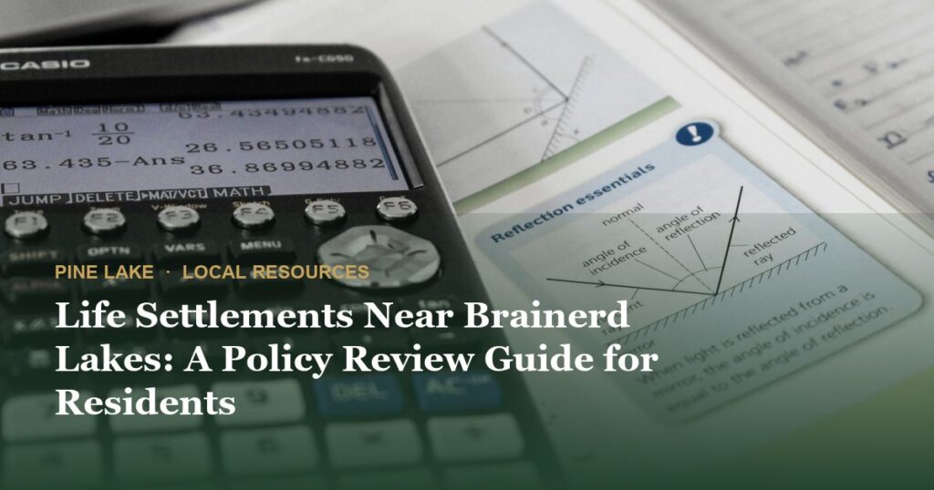 Life Settlements Near Brainerd Lakes: A Policy Review Guide for Residents