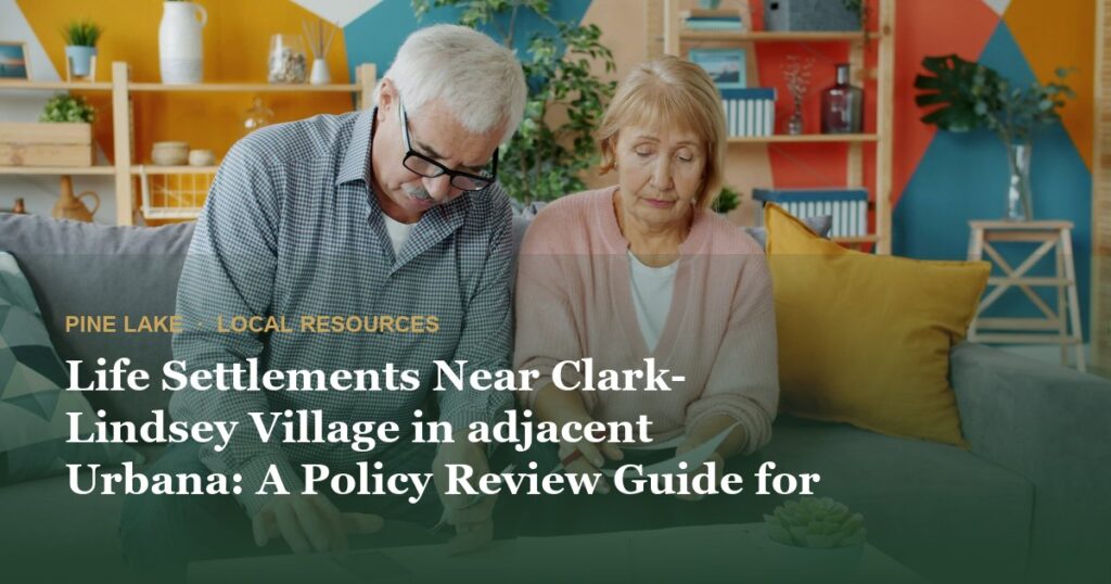 Life Settlements Near Clark-Lindsey Village in adjacent Urbana: A Policy Review Guide for Residents