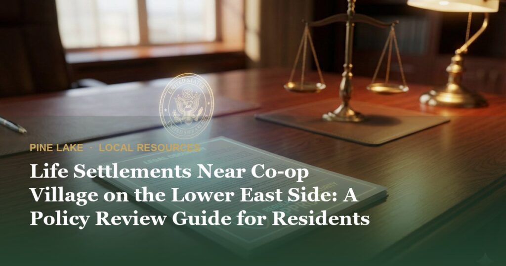 Life Settlements Near Co-op Village on the Lower East Side: A Policy Review Guide for Residents