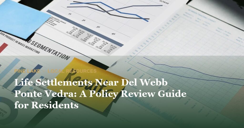 Life Settlements Near Del Webb Ponte Vedra: A Policy Review Guide for Residents