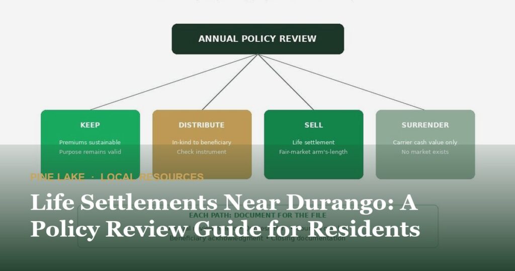 Life Settlements Near Durango: A Policy Review Guide for Residents