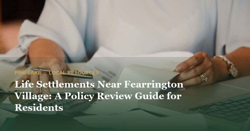 Life Settlements Near Fearrington Village: A Policy Review Guide for Residents