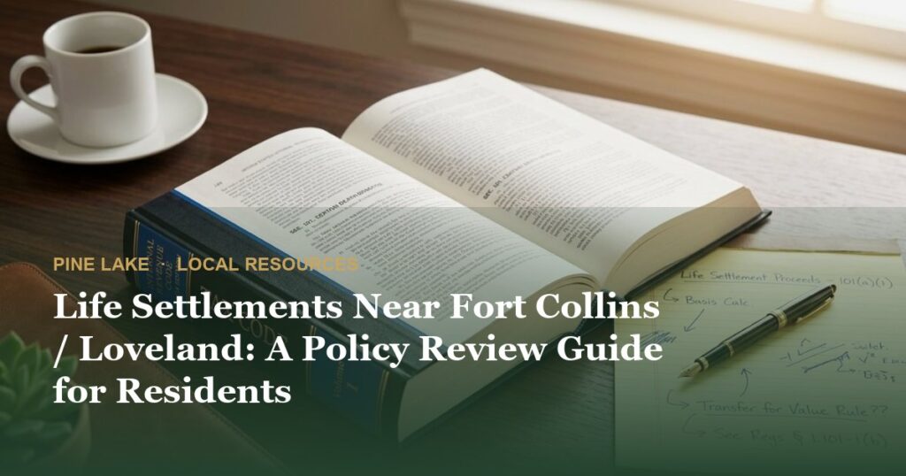 Life Settlements Near Fort Collins / Loveland: A Policy Review Guide for Residents