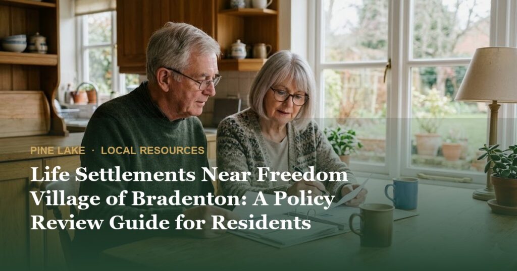 Life Settlements Near Freedom Village of Bradenton: A Policy Review Guide for Residents