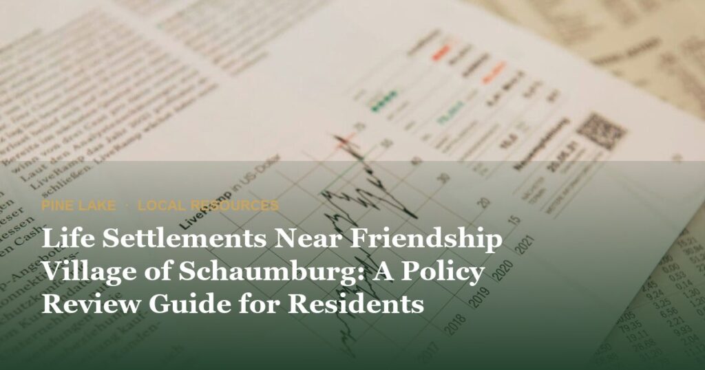 Life Settlements Near Friendship Village of Schaumburg: A Policy Review Guide for Residents