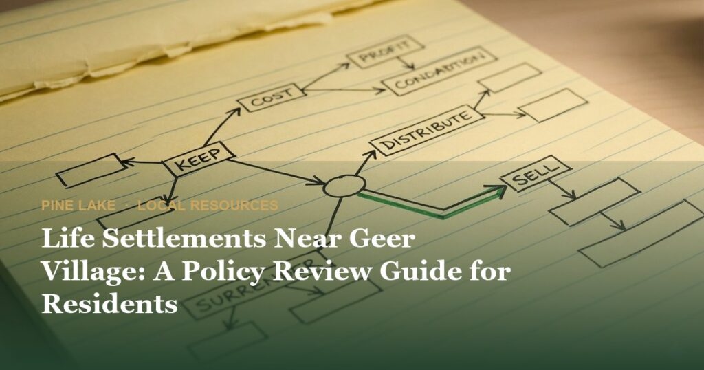 Life Settlements Near Geer Village: A Policy Review Guide for Residents