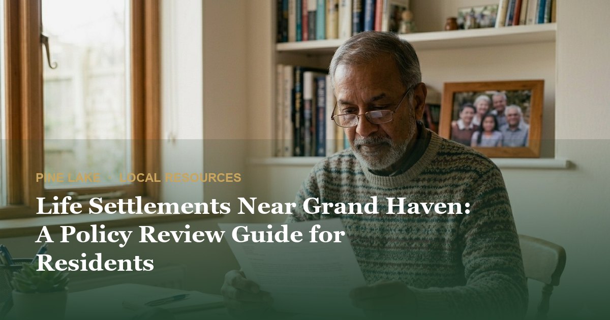 Life Settlements Near Grand Haven: A Policy Review Guide for Residents