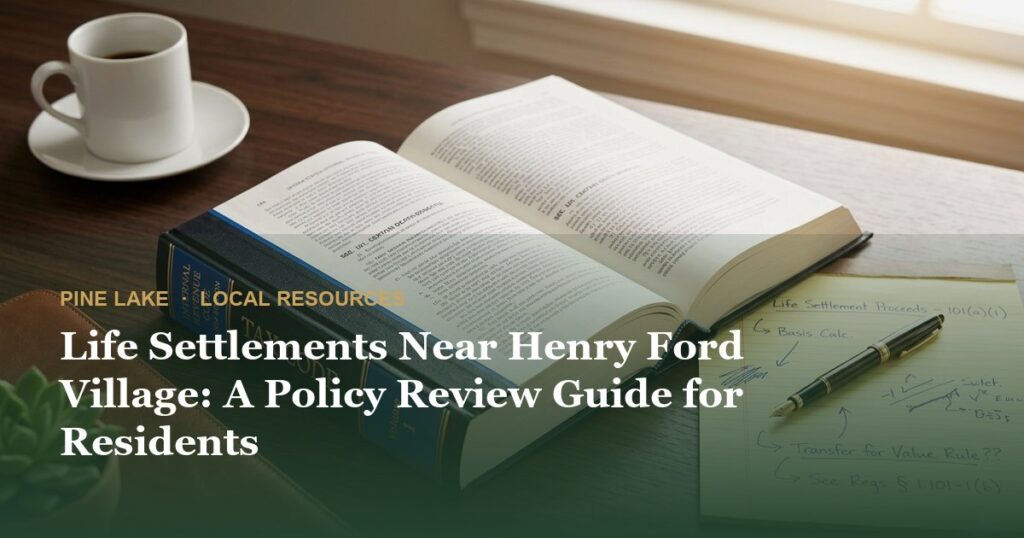 Life Settlements Near Henry Ford Village: A Policy Review Guide for Residents