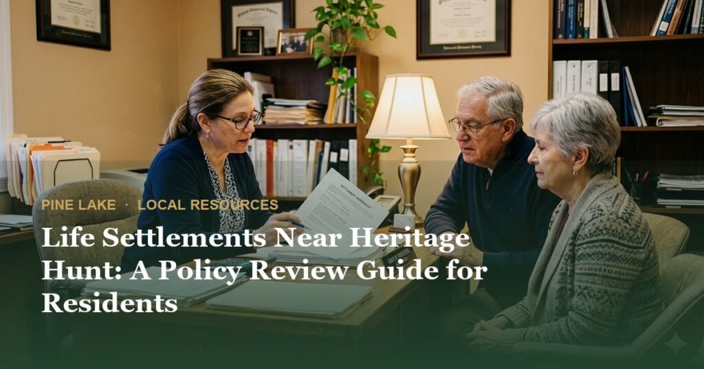 Life Settlements Near Heritage Hunt: A Policy Review Guide for Residents
