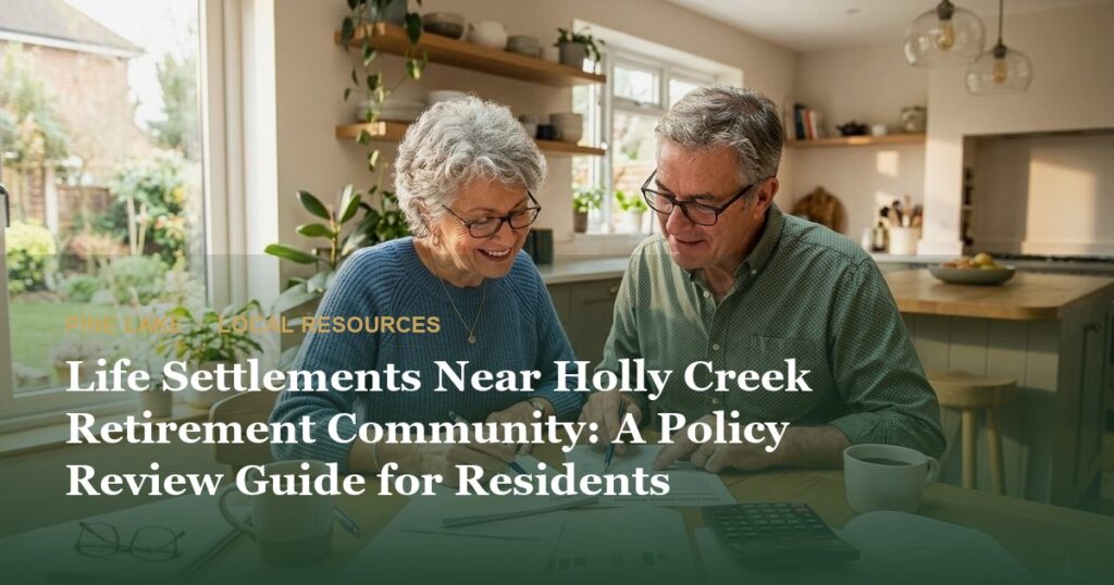 Life Settlements Near Holly Creek Retirement Community: A Policy Review Guide for Residents
