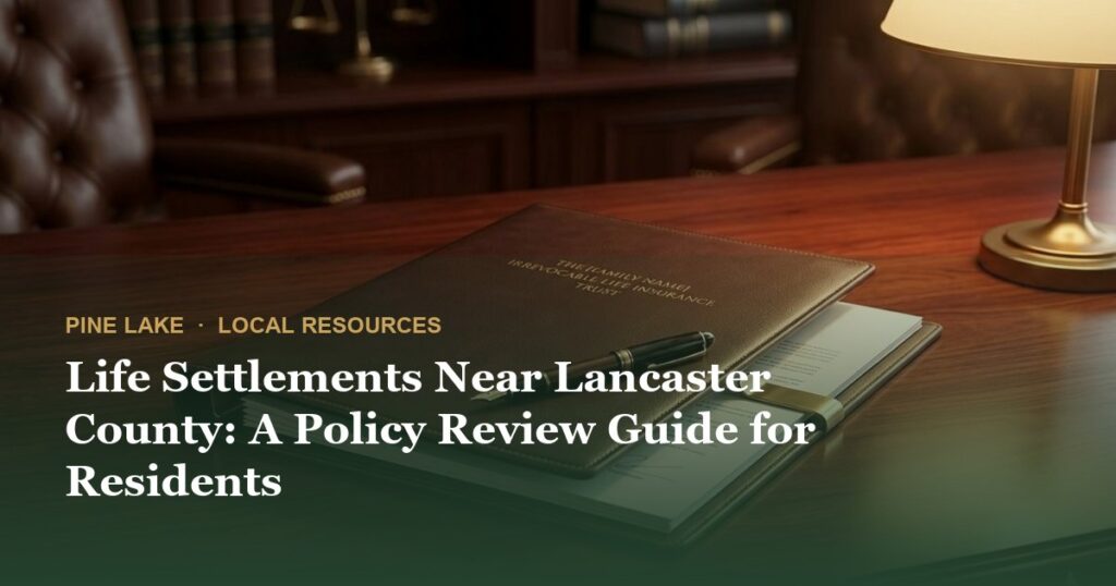 Life Settlements Near Lancaster County: A Policy Review Guide for Residents