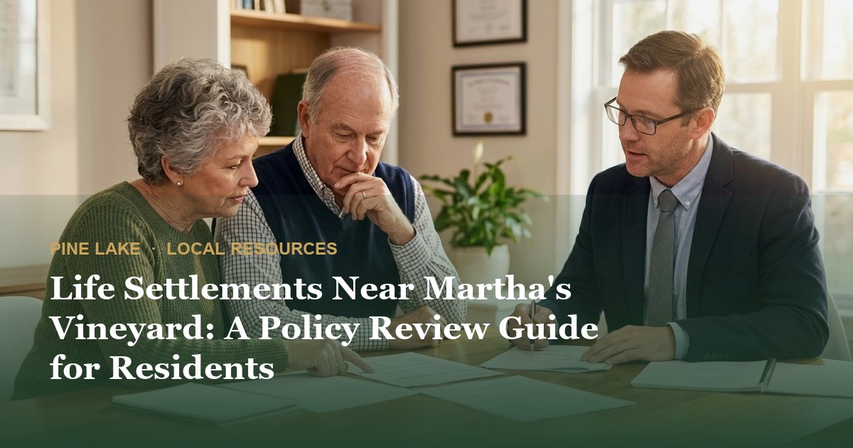 Life Settlements Near Martha's Vineyard: A Policy Review Guide for Residents
