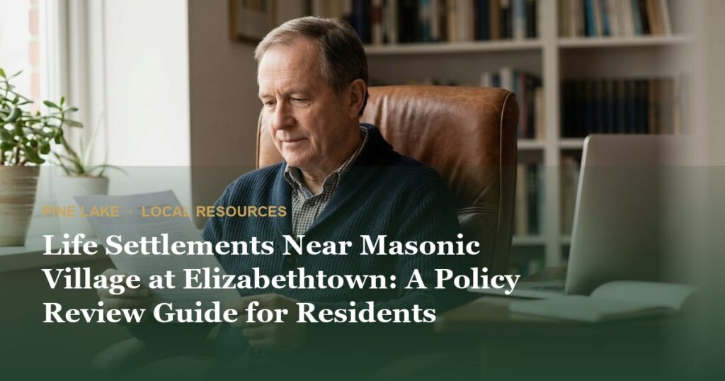 Life Settlements Near Masonic Village at Elizabethtown: A Policy Review Guide for Residents
