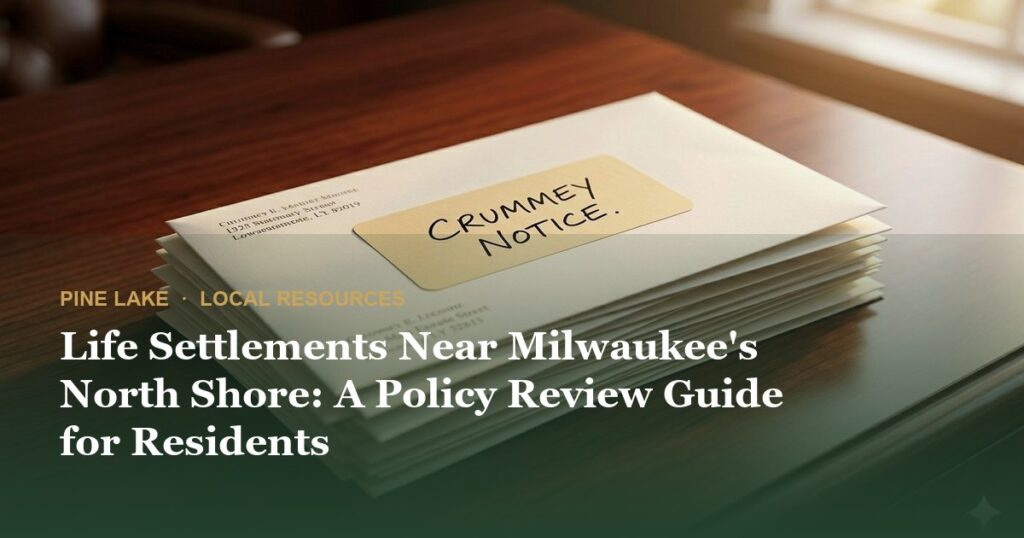 Life Settlements Near Milwaukee’s North Shore: A Policy Review Guide for Residents