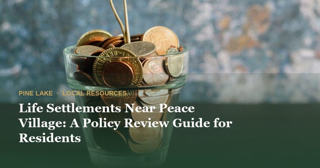 Life Settlements Near Peace Village: A Policy Review Guide for Residents