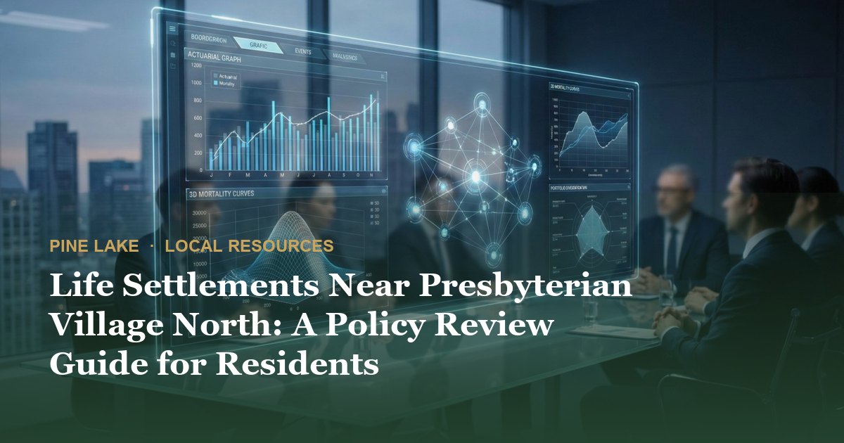 Life Settlements Near Presbyterian Village North: A Policy Review Guide for Residents