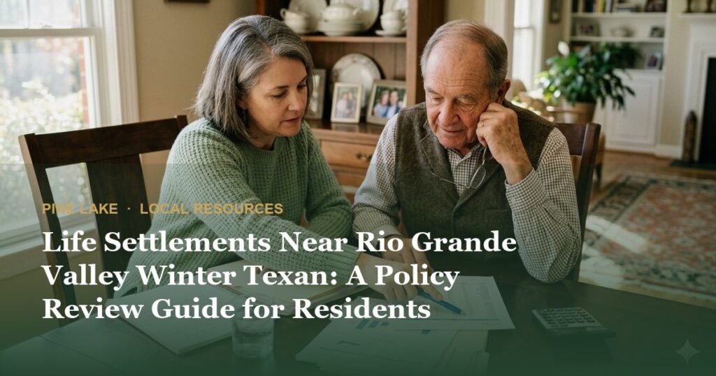 Life Settlements Near Rio Grande Valley Winter Texan: A Policy Review Guide for Residents
