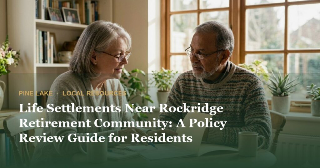 Life Settlements Near Rockridge Retirement Community: A Policy Review Guide for Residents