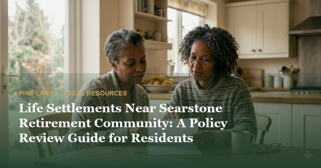 Life Settlements Near Searstone Retirement Community: A Policy Review Guide for Residents