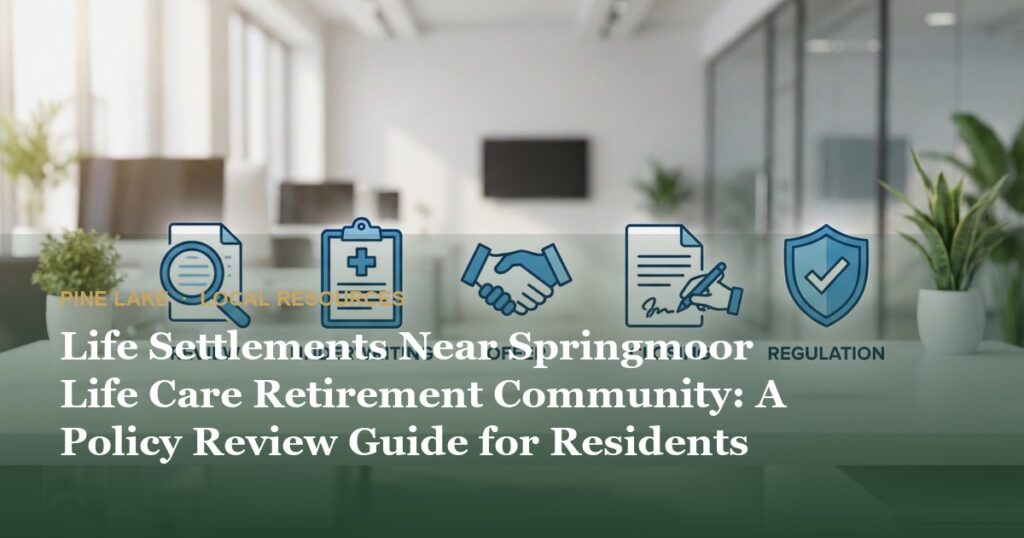 Life Settlements Near Springmoor Life Care Retirement Community: A Policy Review Guide for Residents