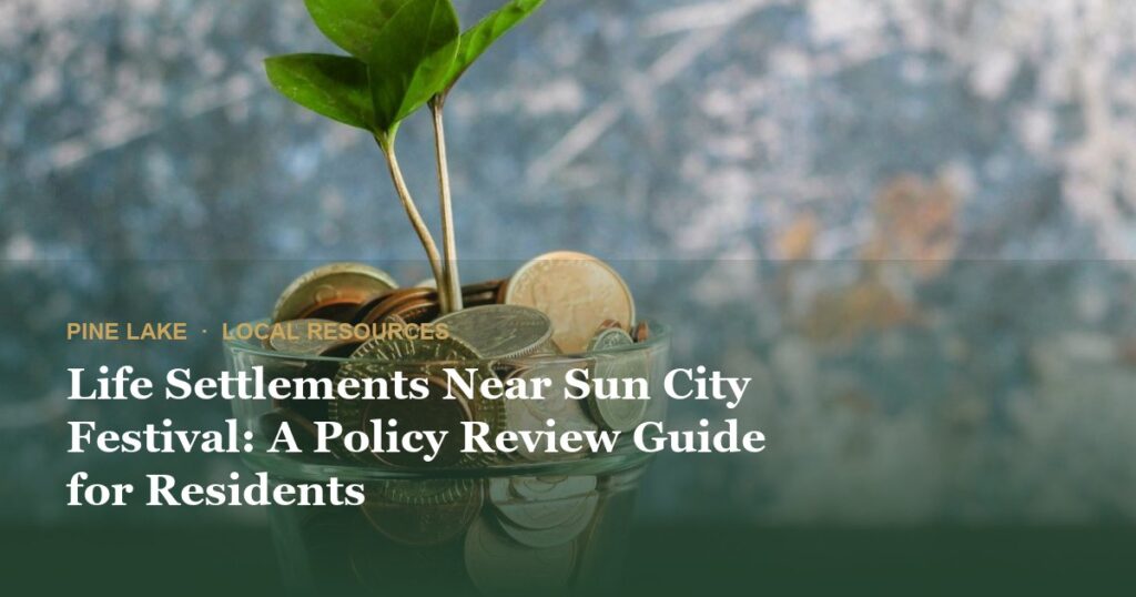 Life Settlements Near Sun City Festival: A Policy Review Guide for Residents
