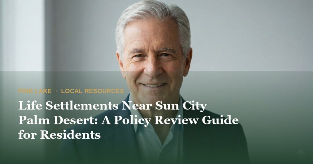 Life Settlements Near Sun City Palm Desert: A Policy Review Guide for Residents