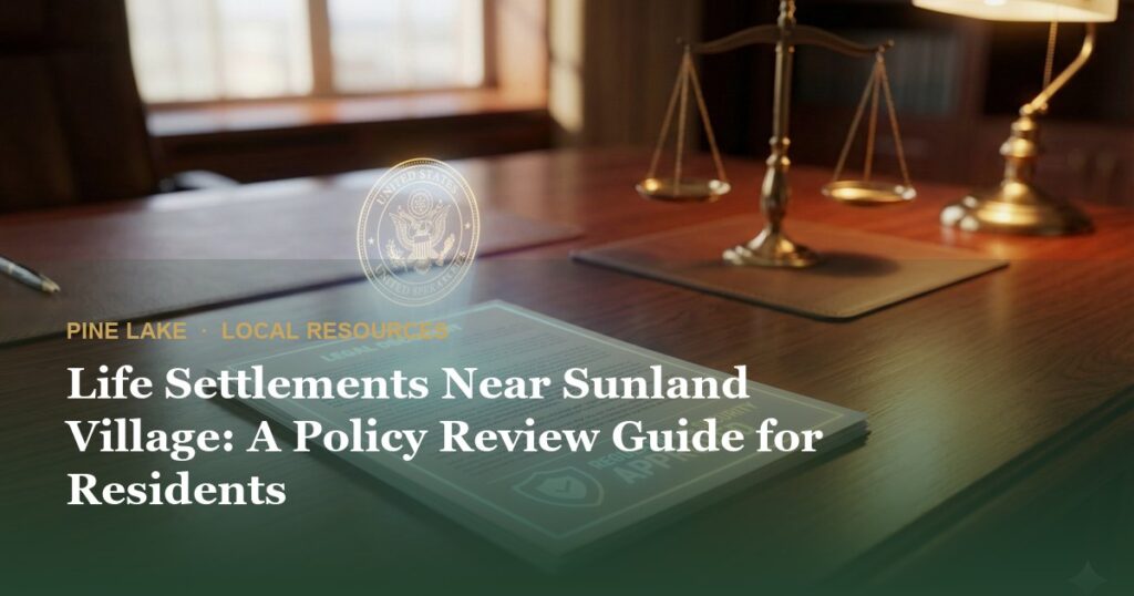 Life Settlements Near Sunland Village: A Policy Review Guide for Residents