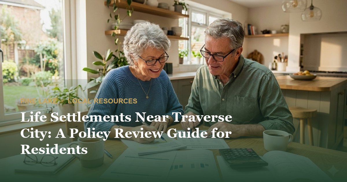 Life Settlements Near Traverse City: A Policy Review Guide for Residents