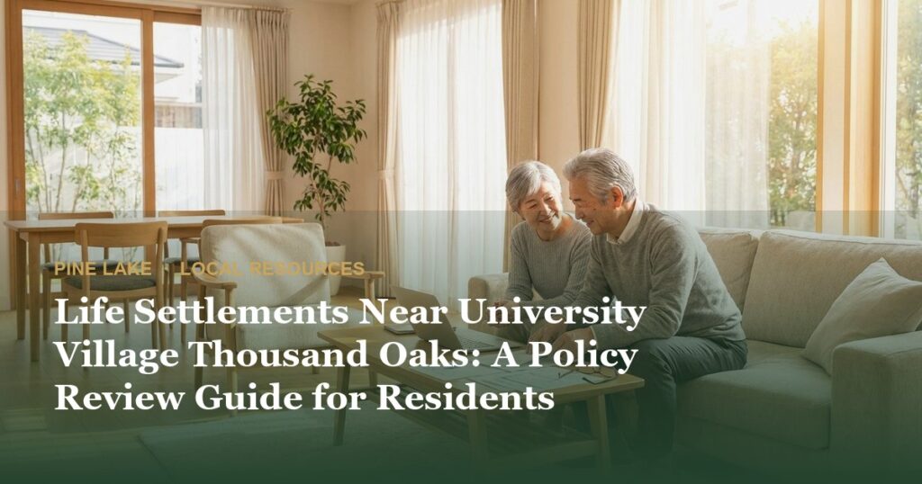 Life Settlements Near University Village Thousand Oaks: A Policy Review Guide for Residents