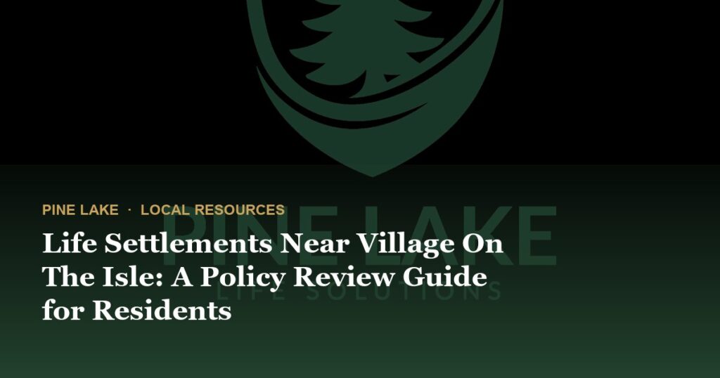 Life Settlements Near Village On The Isle: A Policy Review Guide for Residents