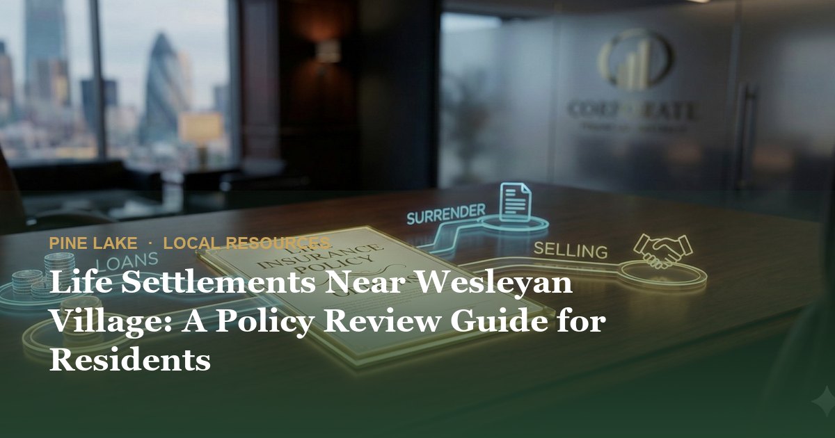Life Settlements Near Wesleyan Village: A Policy Review Guide for Residents