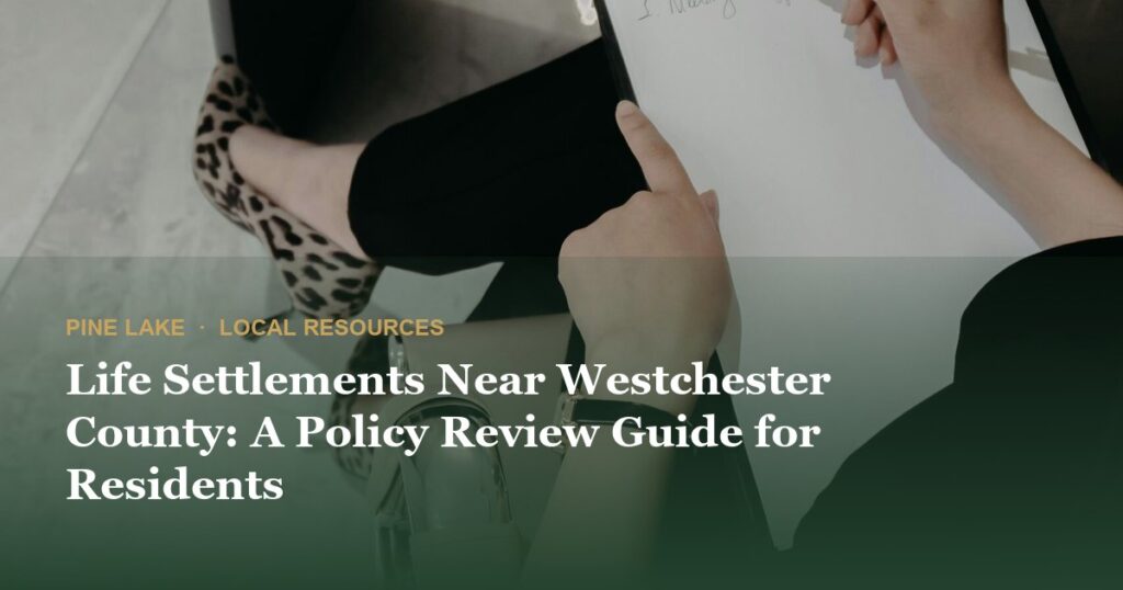 Life Settlements Near Westchester County: A Policy Review Guide for Residents
