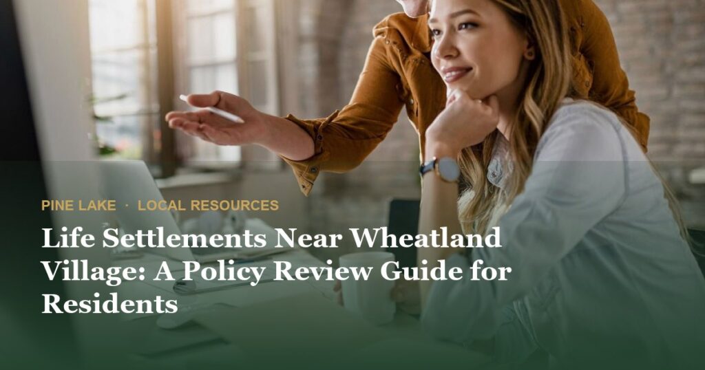 Life Settlements Near Wheatland Village: A Policy Review Guide for Residents