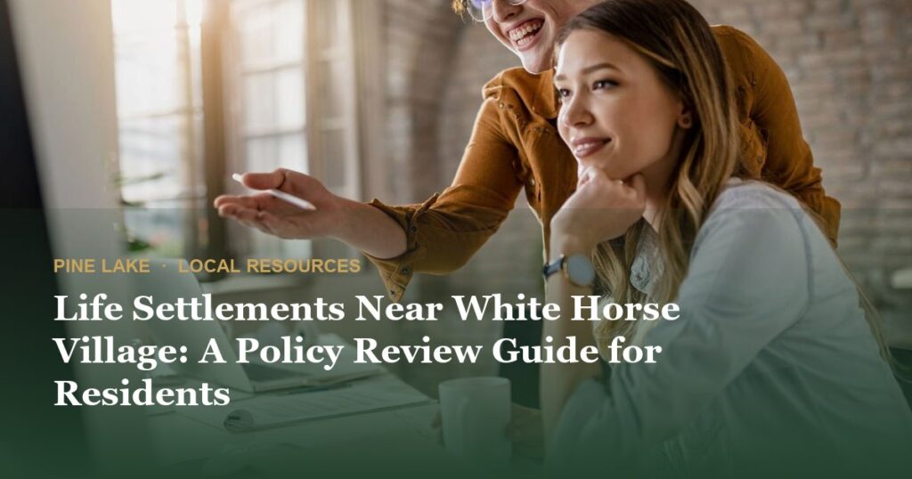Life Settlements Near White Horse Village: A Policy Review Guide for Residents