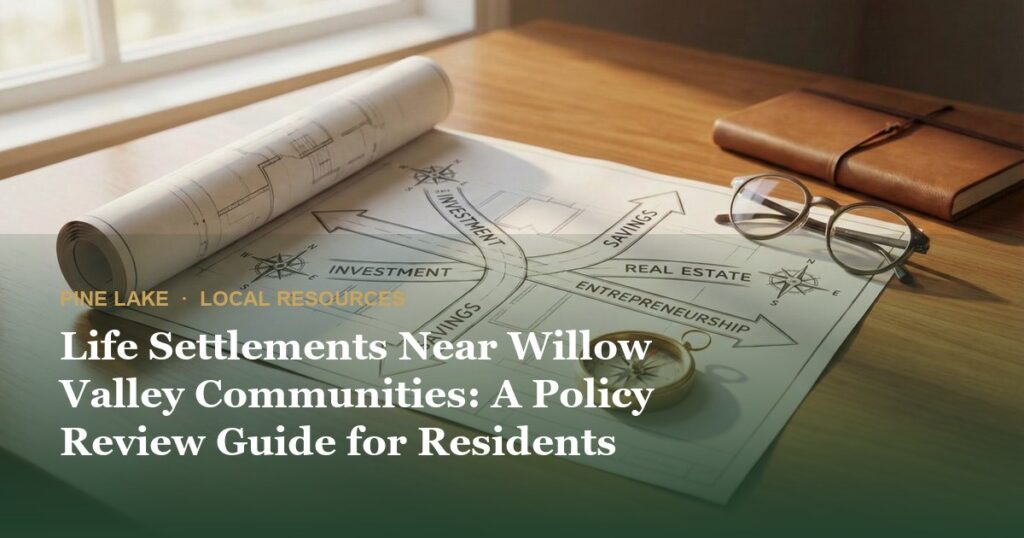 Life Settlements Near Willow Valley Communities: A Policy Review Guide for Residents