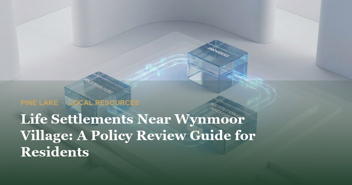 Life Settlements Near Wynmoor Village: A Policy Review Guide for Residents