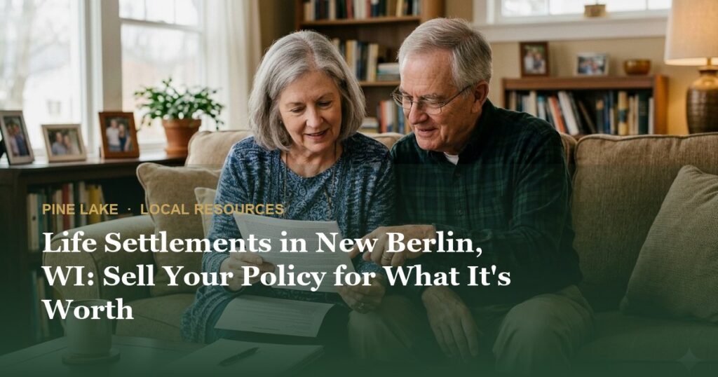 Life Settlements in New Berlin, WI: Sell Your Policy for What It’s Worth
