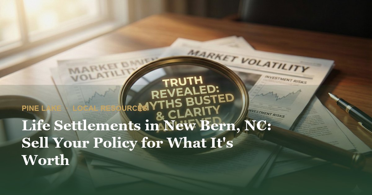 Life Settlements in New Bern, NC: Sell Your Policy for What It's Worth