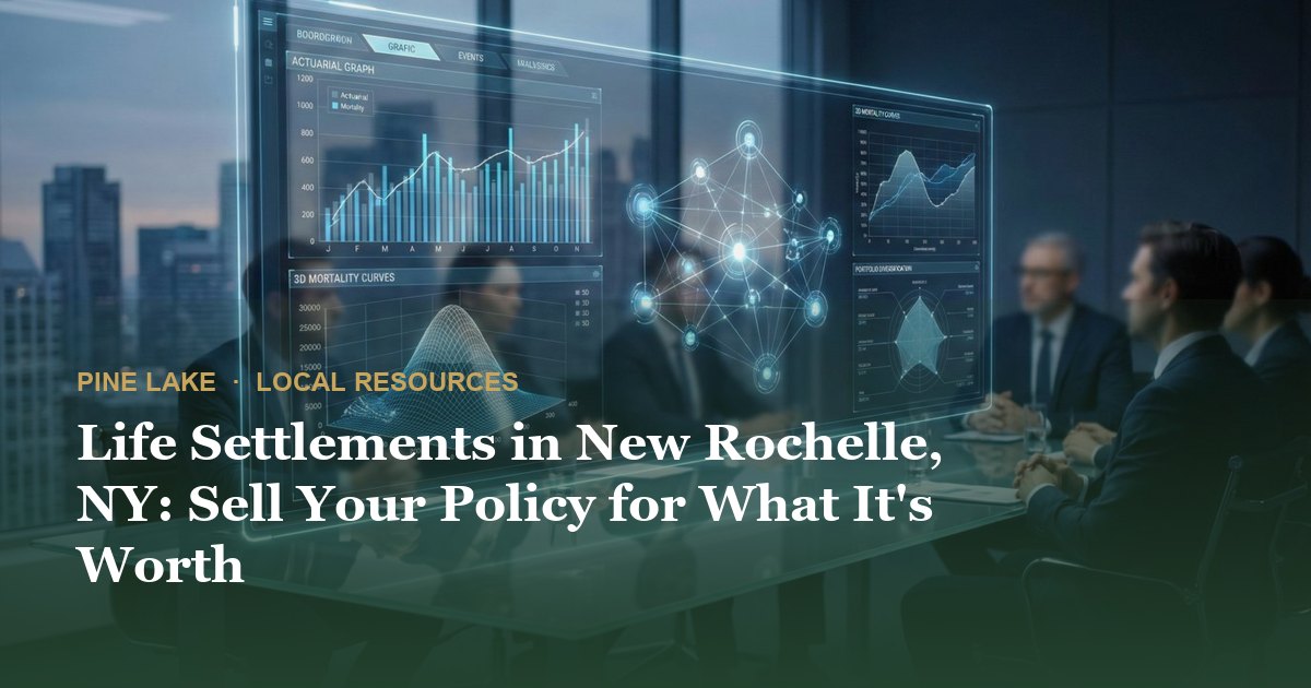 Life Settlements in New Rochelle, NY: Sell Your Policy for What It's Worth