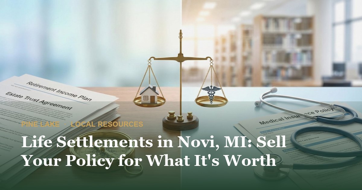 Life Settlements in Novi, MI: Sell Your Policy for What It's Worth