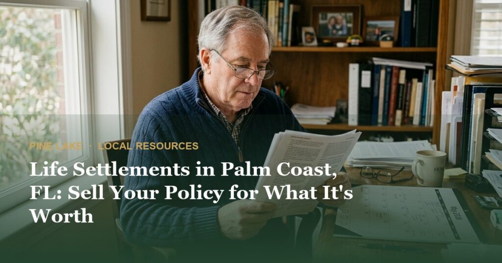 Life Settlements in Palm Coast, FL: Sell Your Policy for What It’s Worth
