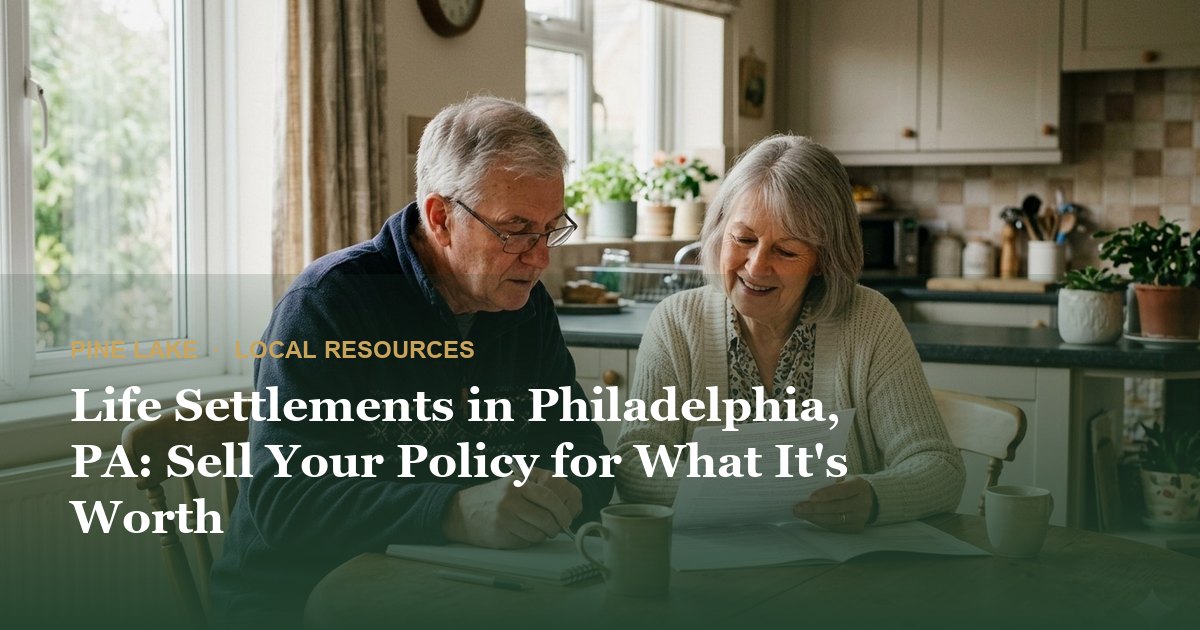 Life Settlements in Philadelphia, PA: Sell Your Policy for What It's Worth
