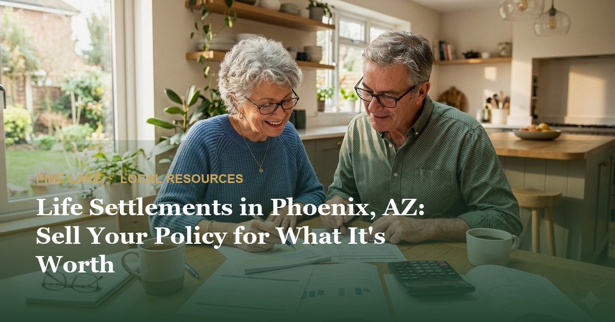 Life Settlements in Phoenix, AZ: Sell Your Policy for What It's Worth