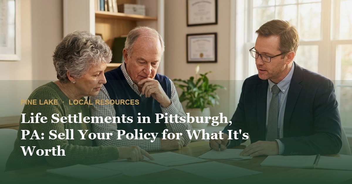 Life Settlements in Pittsburgh, PA: Sell Your Policy for What It's Worth