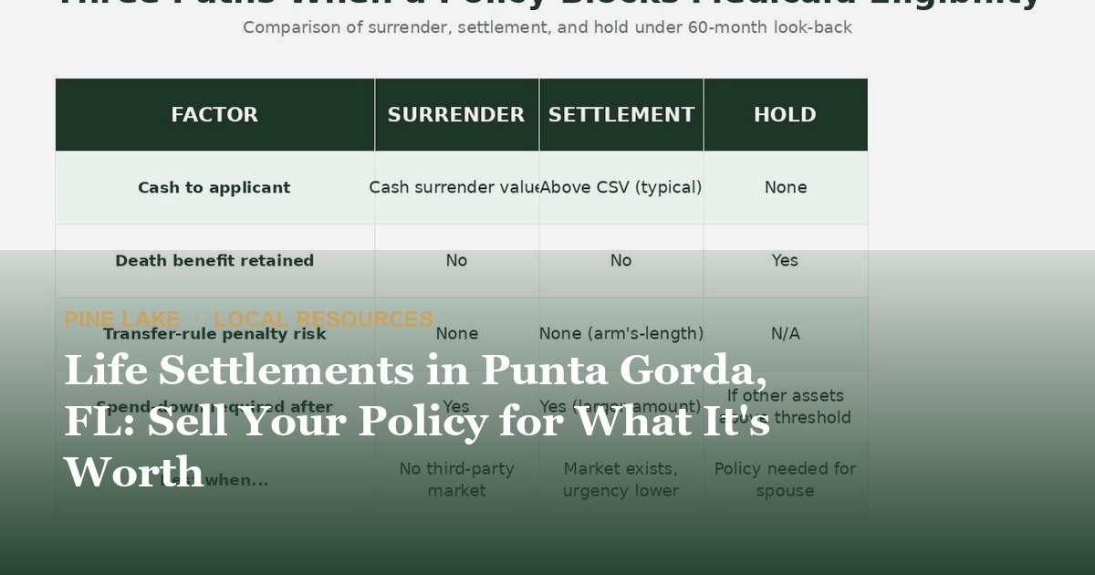 Life Settlements in Punta Gorda, FL: Sell Your Policy for What It's Worth