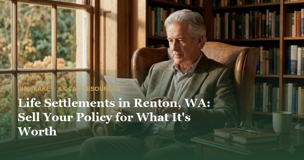 Life Settlements in Renton, WA: Sell Your Policy for What It’s Worth